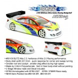 BOLHA BLITZ ALTIS 2.3 AUTOMODELO 1/10 200MM ON ROAD (TRANSPARENTE) BLITZ RACING BA 60109